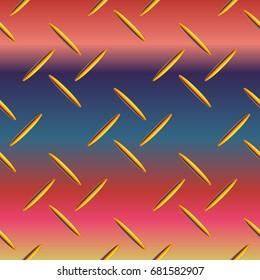 Metal grid pattern for design colorfull backdrop.