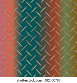 Metal grid pattern for design colorfull backdrop.