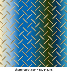 Metal grid pattern for design colorfull backdrop.
