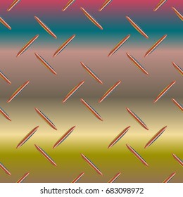 Metal grid pattern for design colorfull backdrop.