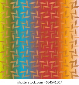 Metal grid pattern for design colorfull backdrop.