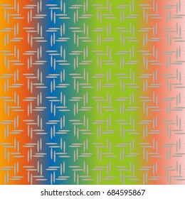 Metal grid pattern for design colorfull backdrop.