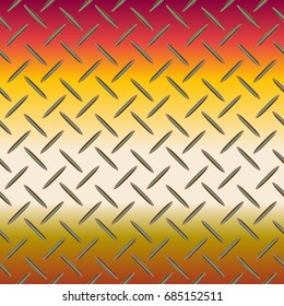 Metal grid pattern for design colorfull backdrop.