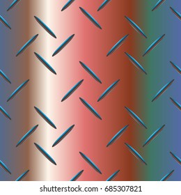 Metal grid pattern for design colorfull backdrop.