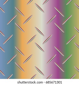 Metal grid pattern for design colorfull backdrop.