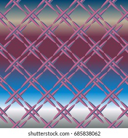 Metal grid pattern for design colorfull backdrop.