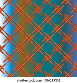 Metal grid pattern for design colorfull backdrop.