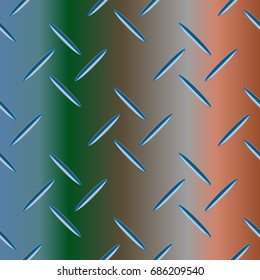 Metal grid pattern for design colorfull backdrop.