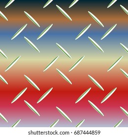 Metal grid pattern for design colorfull backdrop.