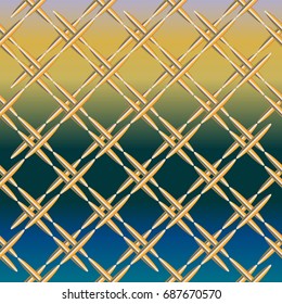 Metal grid pattern for design colorfull backdrop.