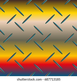 Metal grid pattern for design colorfull backdrop.