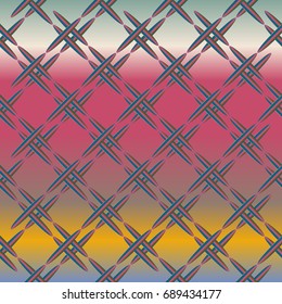 Metal grid pattern for design colorfull backdrop.