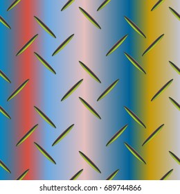 Metal grid pattern for design colorfull backdrop.