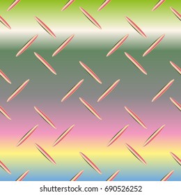 Metal grid pattern for design colorfull backdrop.