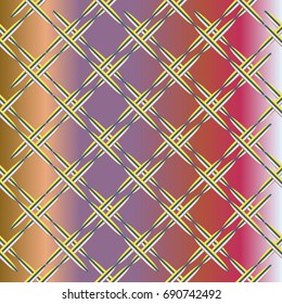 Metal grid pattern for design colorfull backdrop.