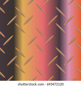 Metal grid pattern for design colorfull backdrop.