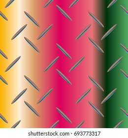 Metal grid pattern for design colorfull backdrop.