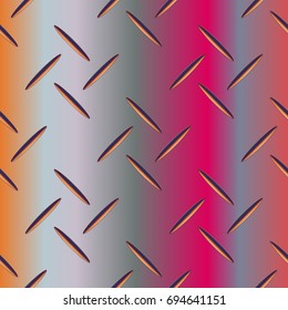 Metal grid pattern for design colorfull backdrop.