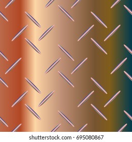Metal grid pattern for design colorfull backdrop.