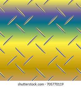 Metal grid pattern for design colorfull backdrop.