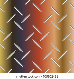 Metal grid pattern for design colorfull backdrop.