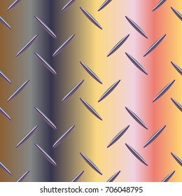 Metal grid pattern for design colorfull backdrop.
