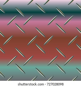 Metal grid pattern for design colorfull backdrop.