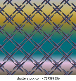 Metal grid pattern for design colorfull backdrop.