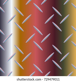 Metal grid pattern for design colorfull backdrop.