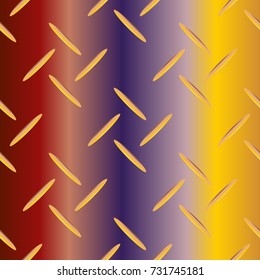 Metal grid pattern for design colorfull backdrop.
