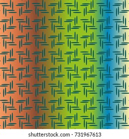 Metal grid pattern for design colorfull backdrop.