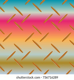 Metal grid pattern for design colorfull backdrop.