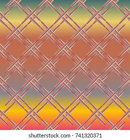 Metal grid pattern for design colorfull backdrop.