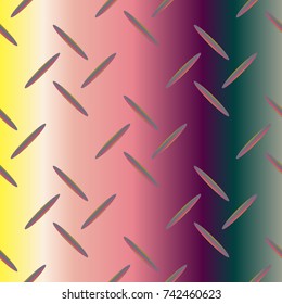 Metal grid pattern for design colorfull backdrop.