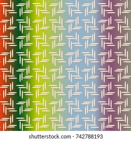 Metal grid pattern for design colorfull backdrop.