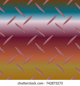 Metal grid pattern for design colorfull backdrop.