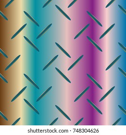 Metal grid pattern for design colorfull backdrop.