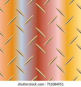 Metal grid pattern for design colorfull backdrop.