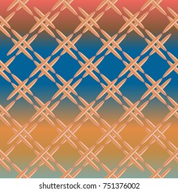 Metal grid pattern for design colorfull backdrop.