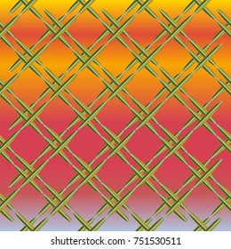 Metal grid pattern for design colorfull backdrop.