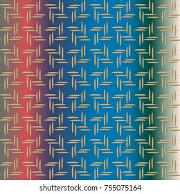 Metal grid pattern for design colorfull backdrop.