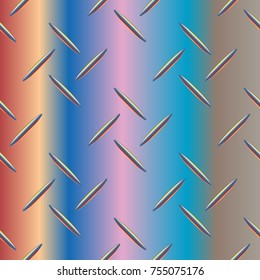 Metal grid pattern for design colorfull backdrop.
