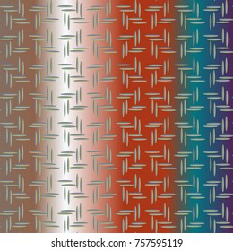 Metal grid pattern for design colorfull backdrop.