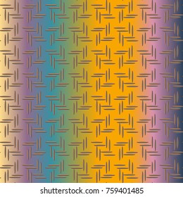 Metal grid pattern for design colorfull backdrop.