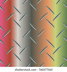 Metal grid pattern for design colorfull backdrop.