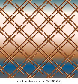 Metal grid pattern for design colorfull backdrop.