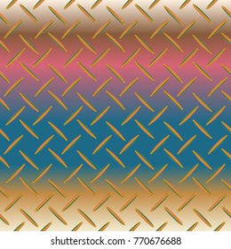 Metal grid pattern for design colorfull backdrop.