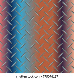Metal grid pattern for design colorfull backdrop.