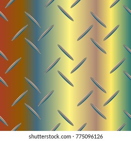 Metal grid pattern for design colorfull backdrop.