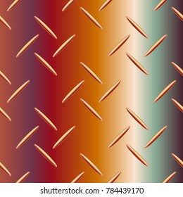 Metal grid pattern for design colorfull backdrop.